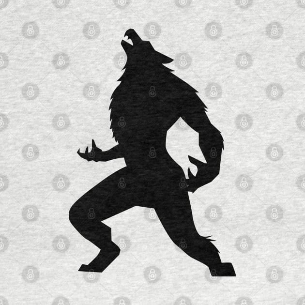 Werewolf Silhouette by KC Happy Shop